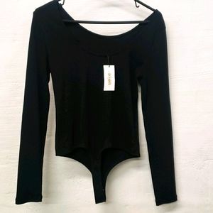 Days by Zendaya ribbed black bodysuit